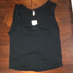 FREE PEOPLE BLACK TANK